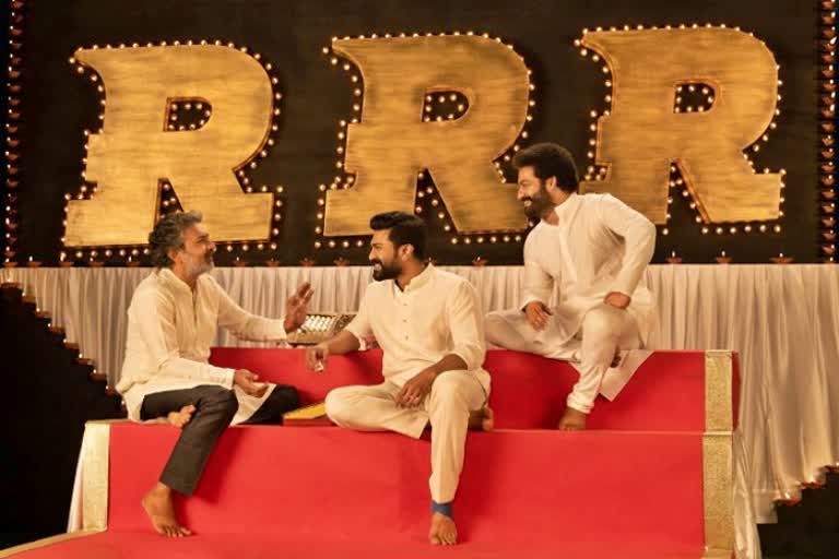 SS Rajamouli, Jr NTR, Ram Charan spread festive cheer in special RRR Diwali wish