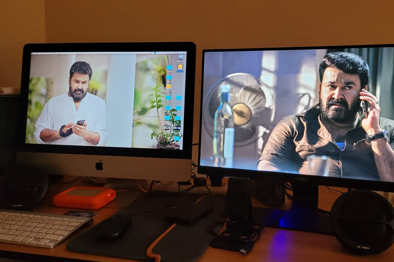 RAM and DRISHYAM 2 Edit in progress  ദൃശ്യം 2ഉം റാമും എഡിറ്റിങ് ടേബിളില്‍  ദൃശ്യം 2ഉം റാമും  ജീത്തു ജോസഫ് വാര്‍ത്തകള്‍  ദൃശ്യം 2 എഡിറ്റിങ്  മോഹന്‍ലാല്‍ വാര്‍ത്തകള്‍  RAM and DRISHYAM 2