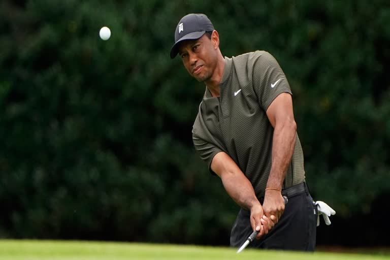 Golf: tiger Woods started strong in Augusta masters