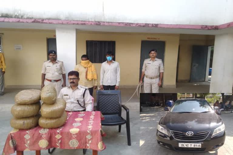 hemp-recovered-from-car-in-hazaribag