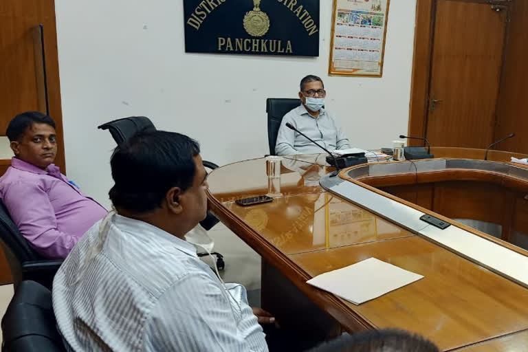 DC of Panchkula held a meeting with Chhath Puja officials