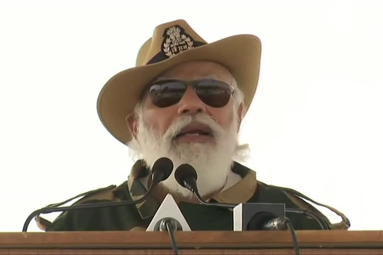 PM Modi celebrates Diwali with soldiers in Jaisalmer