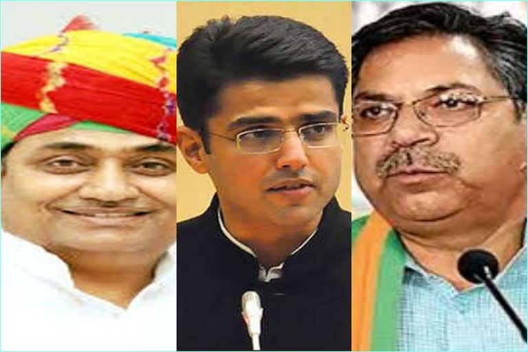 Diwali festival, Tweets of Leaders, Corona infected leaders, सतीश पूनिया, गोविंद सिंह डोटासरा, सचिन पायलट, कोरोना महामारी