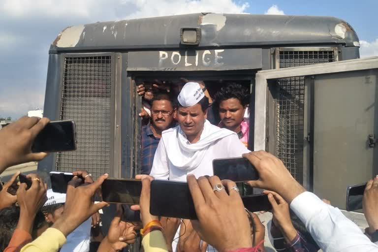 mla ravi rana and sixteen activists remanded in judicial custody for six days in amravati