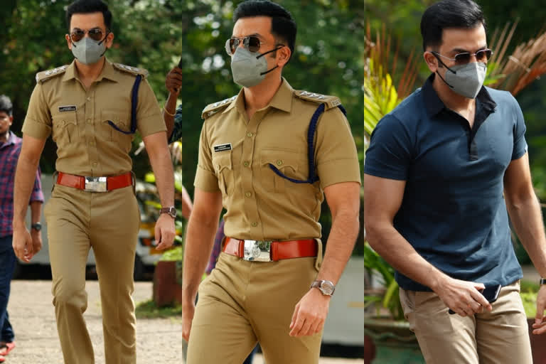 actor prithviraj sukumaran latest movie cold case shooting in progress  കോള്‍ഡ് കേസിന്‍റെ ചിത്രീകരണം പുരോഗമിക്കുന്നു  പൃഥ്വിരാജ് സുകുമാരന്‍ കോള്‍ഡ് കേസ്  പൃഥ്വിരാജ്-അതിഥി ബാലന്‍  cold case shooting in progress  actor prithviraj cold case news