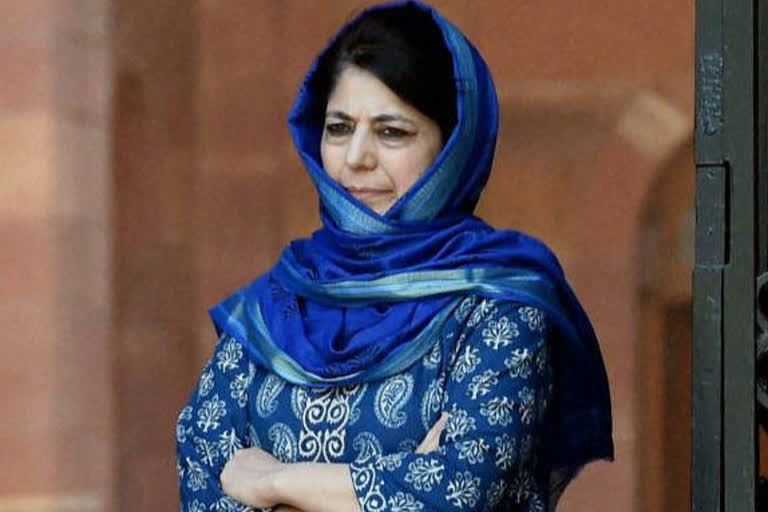 PDP President and former Chief Minister Mehbooba Mufti