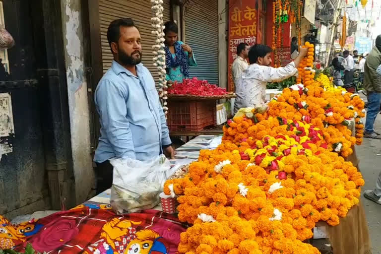 flower market affected in diwali this year moradabad