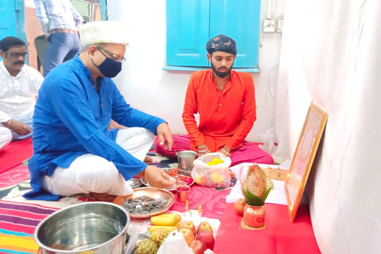 Mahalakshmi Pujan held at Khandwa Municipal Corporation office