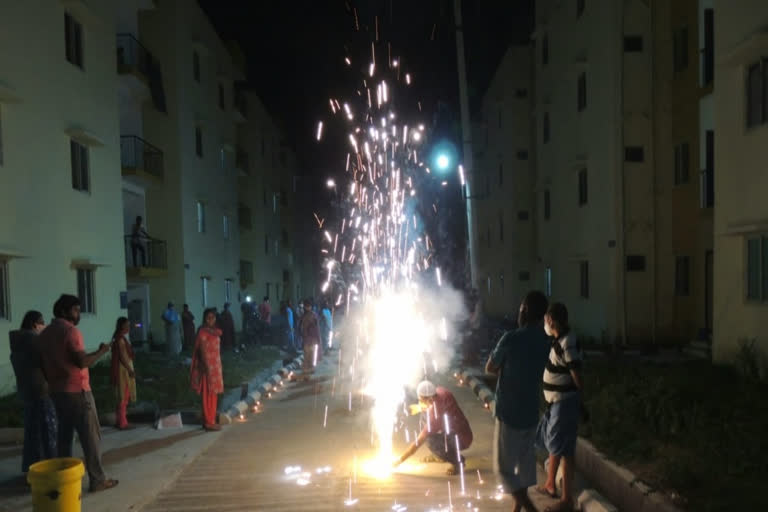 Diwali in covid care center