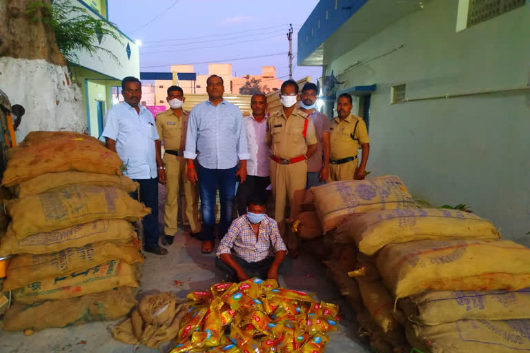 police caught tobpolice caught tobacco products acco products