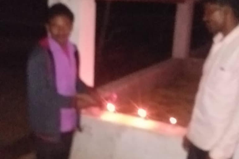 Diwali celebrated in Gothan