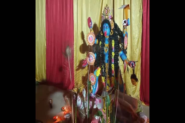 mata-kali-puja-on-diwali-in-surajpur