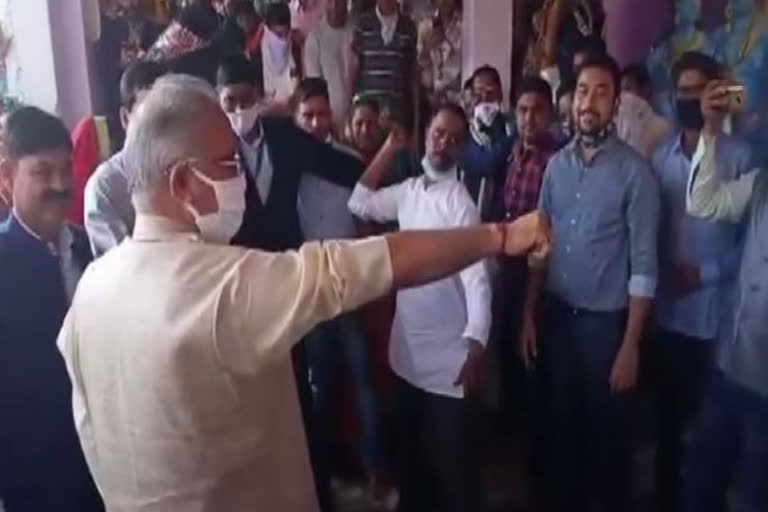 To invoke 'good luck for everyone', Bhupesh Baghel undergoes traditional flagellation on Govardhan Puja