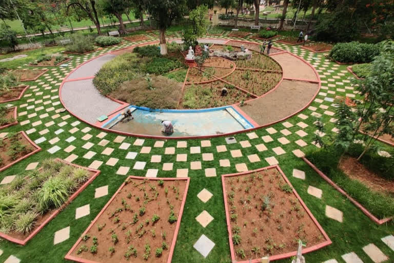 Panchatatva garden opens in Hyderabad's Indira Park