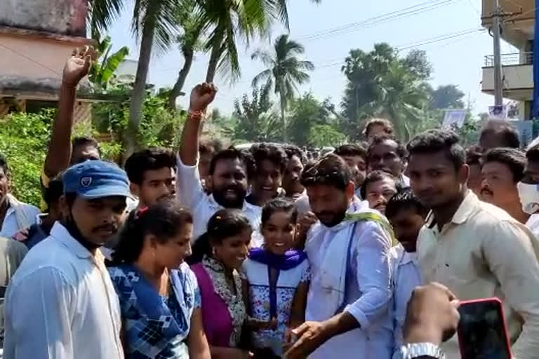 tekkali padayatra