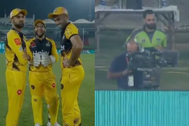 PSL Playoffs: Imam-ul-Haq Hilariously Trolls Mohammad Hafeez During Pakistan Super League Eliminator Between Peshawar Zalmi-Lahore Qalandars