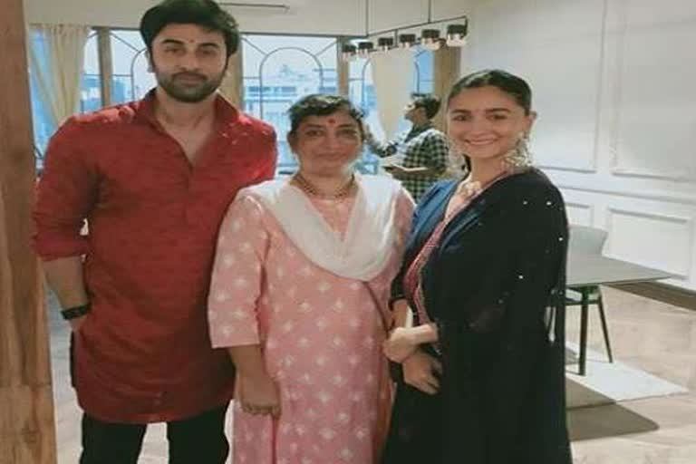 Ranbir Kapoor And Alia Bhatt Diwali Pics