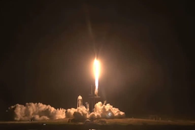 NASA and SpaceX launch first operational commercial crew mission