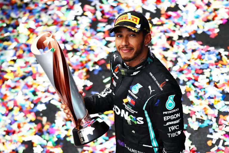 HAMILTON TRENDS ON TWITTER AFTER HIS RECORD VICTORY