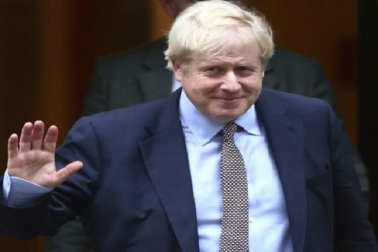 British Prime Minister Boris Johnson isolated himself
