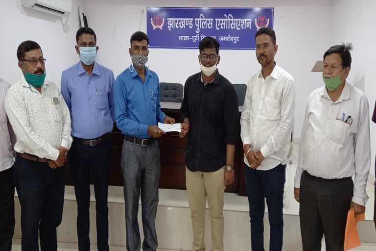 Jharkhand Police Association financed a student