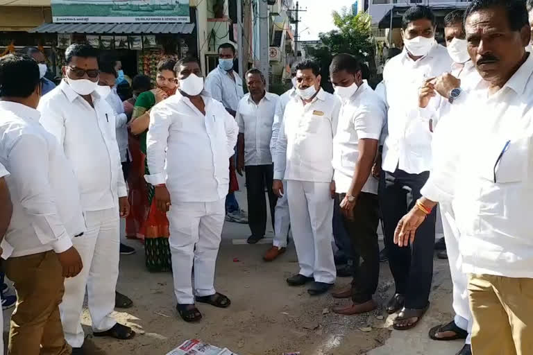 development works inaugurated at patancheru division in sangareddy