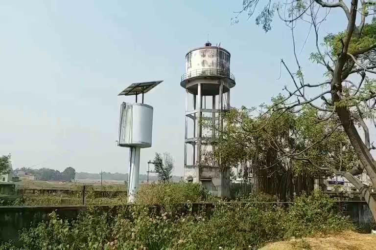 Bad condition of Devipur Water Tank