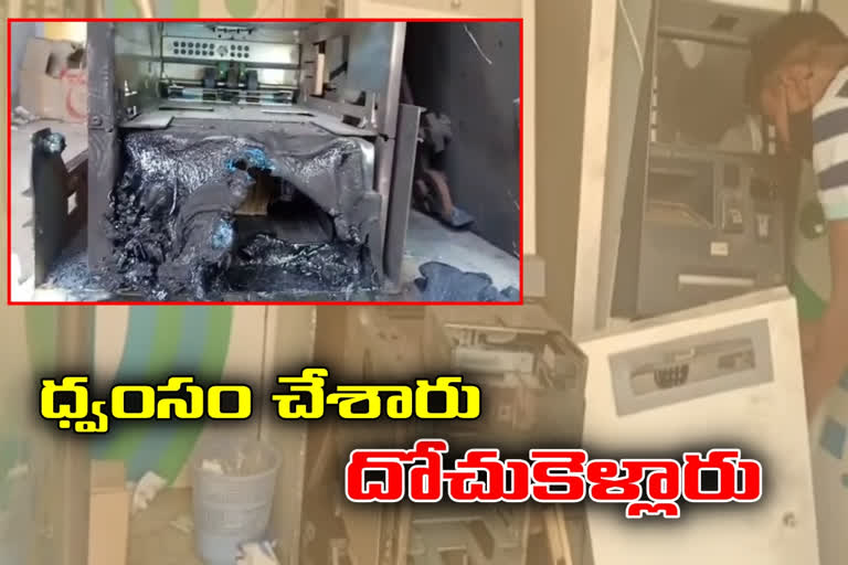 two atm theft at vanasthalipuram in hyderabad
