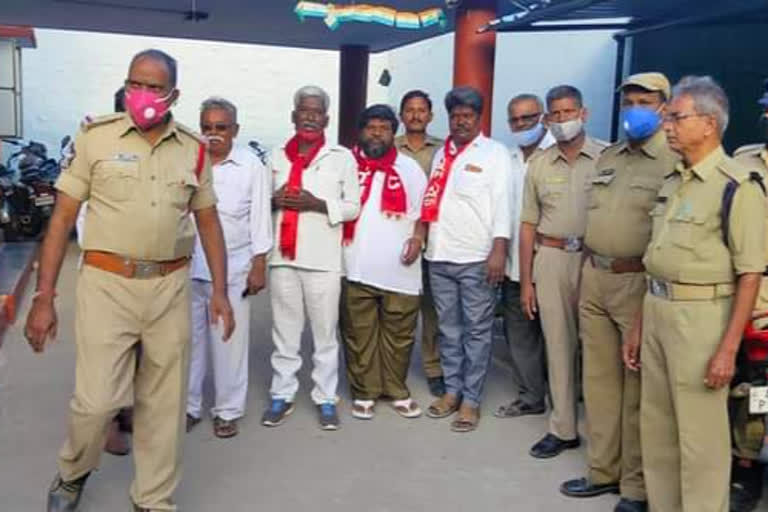 cpi leaders arrest in adoni