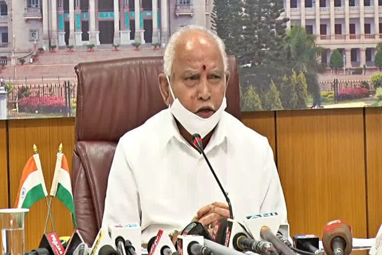 Karnataka's Chief Minister B.S.Yediyurappa