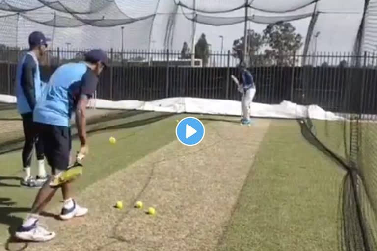 India in Australia: KL Rahul faces R Ashwin's racquet volleys in an innovative net session