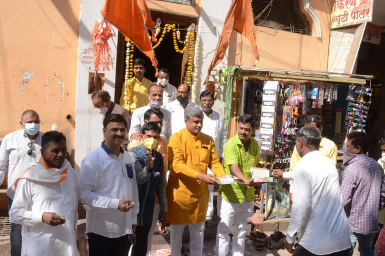 Temples open for devotees parbhani