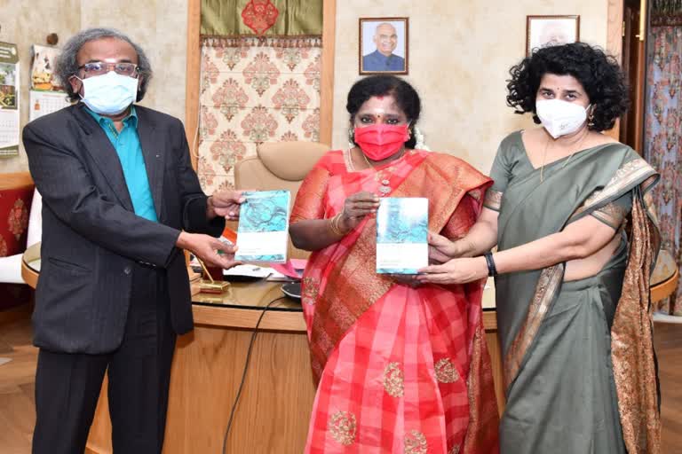 governor thamili sai soundara rajan release book on organ donation awareness