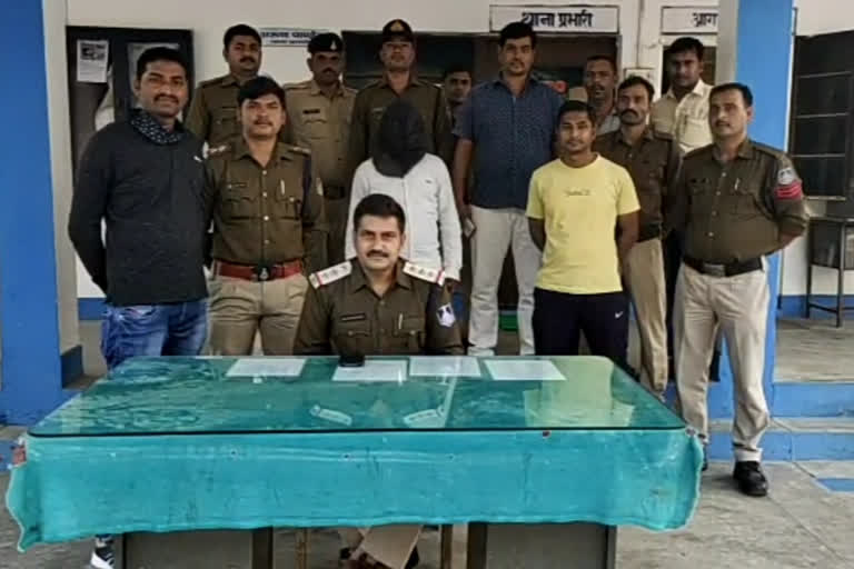 Police arrested a thief in Singrauli