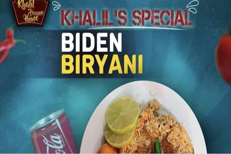 New York restaurant offers Biden Biryani