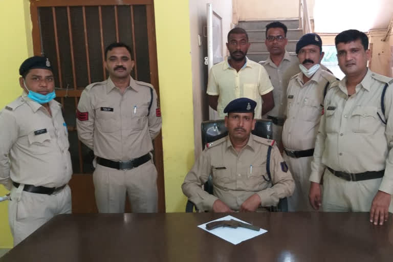 police arrested accused in BILASPUR