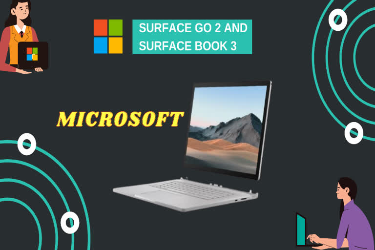 microsoft, Surface Go 2 and Surface Book 3