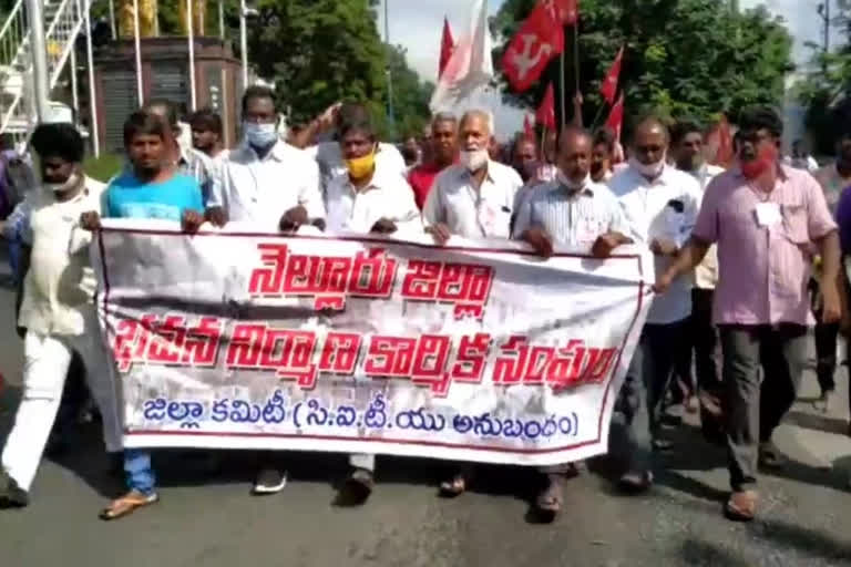 construction workers agitation