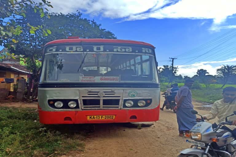 Pedestrian woman dies in KSRTC bus collision