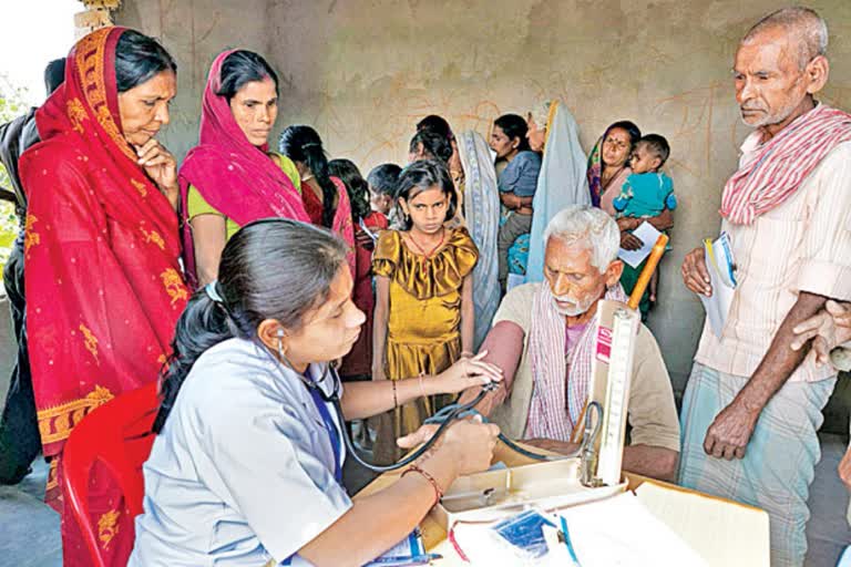 Lack of infrastructure in villages resulting in poor health services