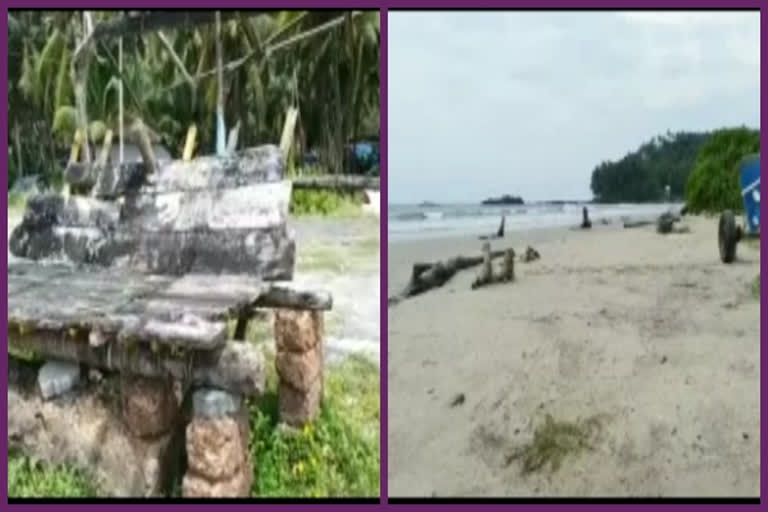 Muzhappilangad beach in Kerala presents dilapidated look