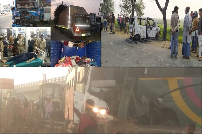 seven killed in road accident onVadodara highway