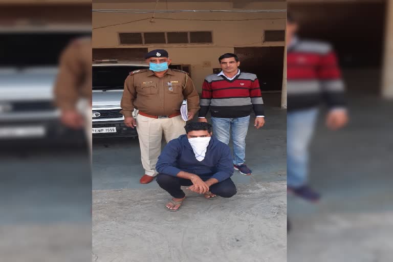 one accused arrested for kidnapping and shooting young man in panipat