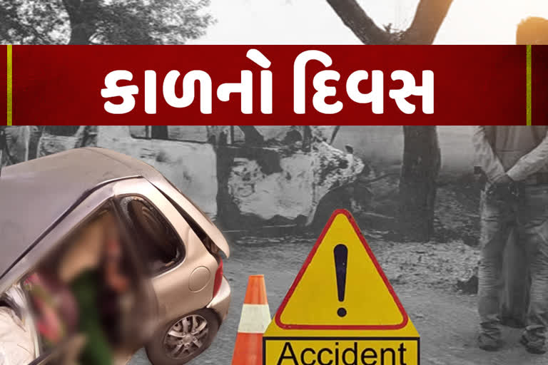 seven killed in road accident onVadodara highway