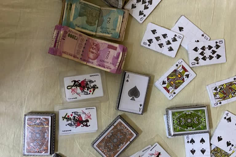 nine gambler arrested by malviya nagar police