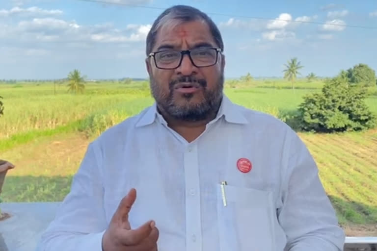 Raju Shetty Criticized Energy Minister Nitin Raut in Kolhapur