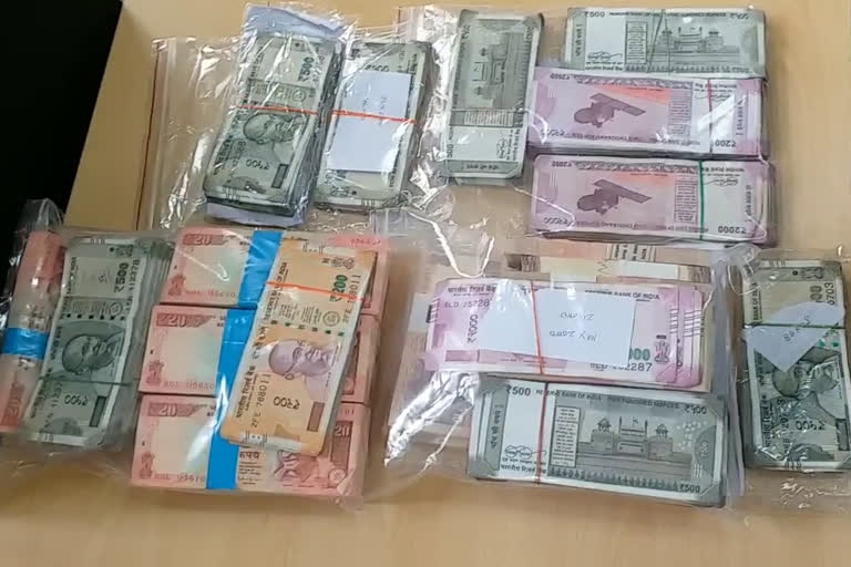 Rs 13 lakh seized