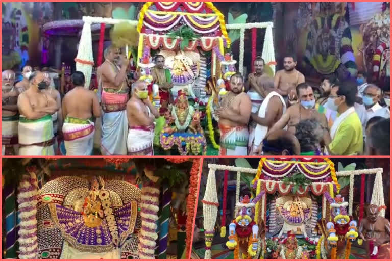 Sri Padmavati Ammavari Rathodsavam at thiruchanuru chittoor district