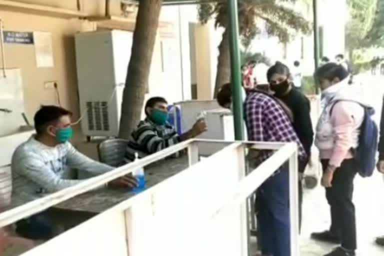 students arrive in college after eight months in ambala