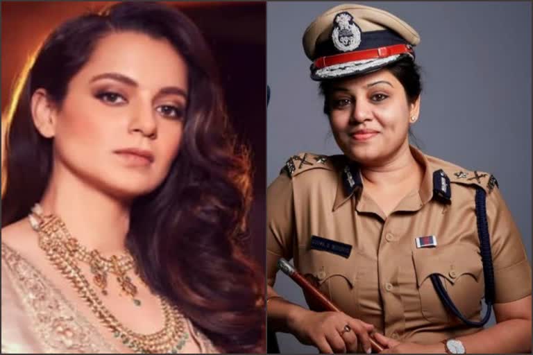 Kangana criticized for the IPS roopa tweet